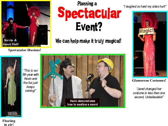 Planning a spectacular corporate event? We can help make it truly magical!